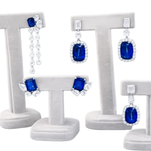 Blue Sapphire Diamond Earrings Collection